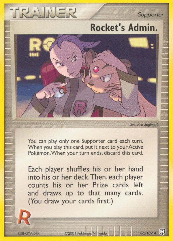 Rocket’s Admin. - 86 - Team Rocket Returns