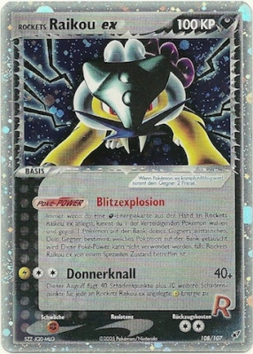 Rocket’s Raikou ex - 108 - Deoxys