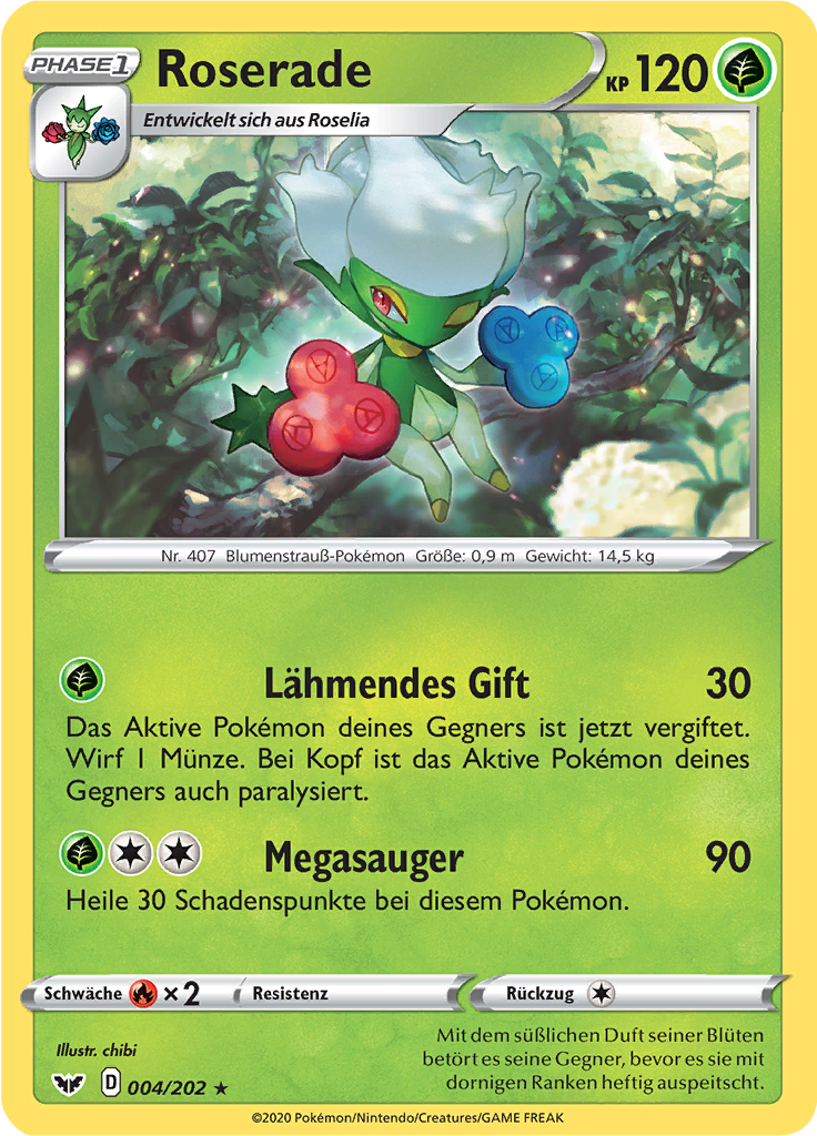 Roserade - 4 - Schwert & Schild