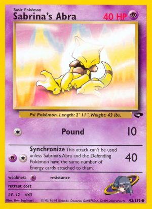 Sabrina’s Abra Gym Challenge Unlimited|Sabrina’s Abra Gym Challenge First Edition