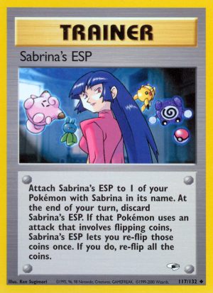 Sabrina’s ESP - Gym Heroes - Unlimited|Sabrina’s ESP - Gym Heroes - First Edition
