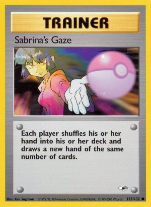 Sabrina’s Gaze - Gym Heroes - Unlimited|Sabrina’s Gaze - Gym Heroes - First Edition