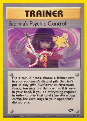 Sabrina’s Psychic Control Gym Challenge Unlimited|Sabrina’s Psychic Control Gym Challenge First Edition