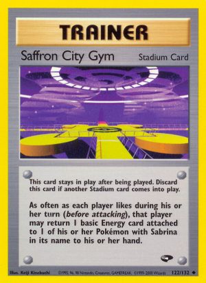 Saffron City Gym Gym Challenge Unlimited|Saffron City Gym Gym Challenge First Edition