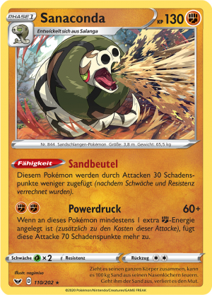 Sanaconda - 110 - Schwert & Schild