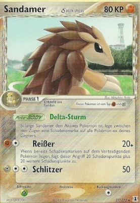 Sandslash - 27 - Delta Species