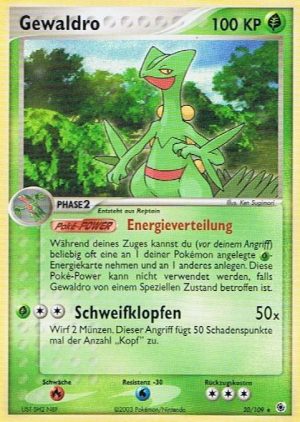 Sceptile - 20 - Rubin & Saphir