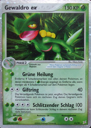 Sceptile ex - 93 - Team Magma vs Team Aqua