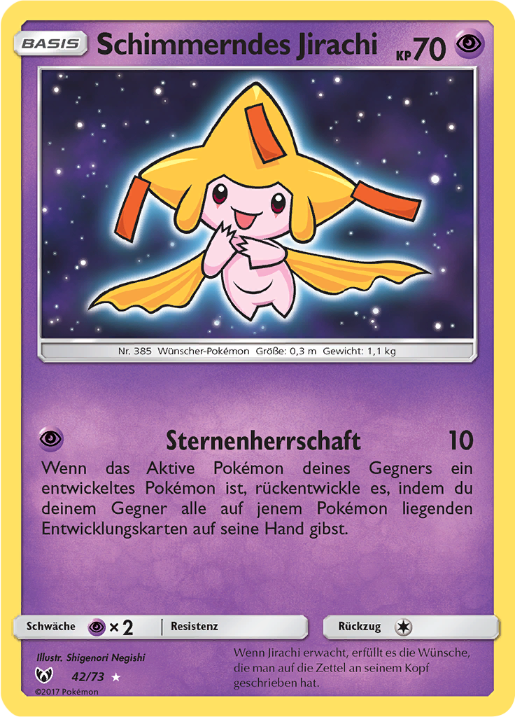 Schimmerndes Jirachi - 42 - Schimmernde Legenden