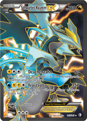 Schwarzes Kyurem-EX - 145 - Überschrittene Schwellen