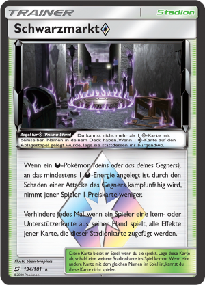 Schwarzmarkt Prisma-Stern - 134 - Teams sind Trumpf