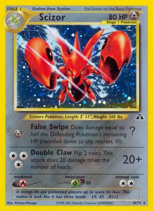 Scizor - Neo Discovery - Unlimited|Scizor - Neo Discovery - First Edition