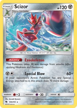 Scizor - 126 - Lost Thunder