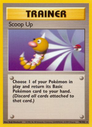 Scoop Up Base set Unlimited|Scoop Up Base set First Edition|Scoop Up Base set Shadowless|Scoop Up Base set 4th print