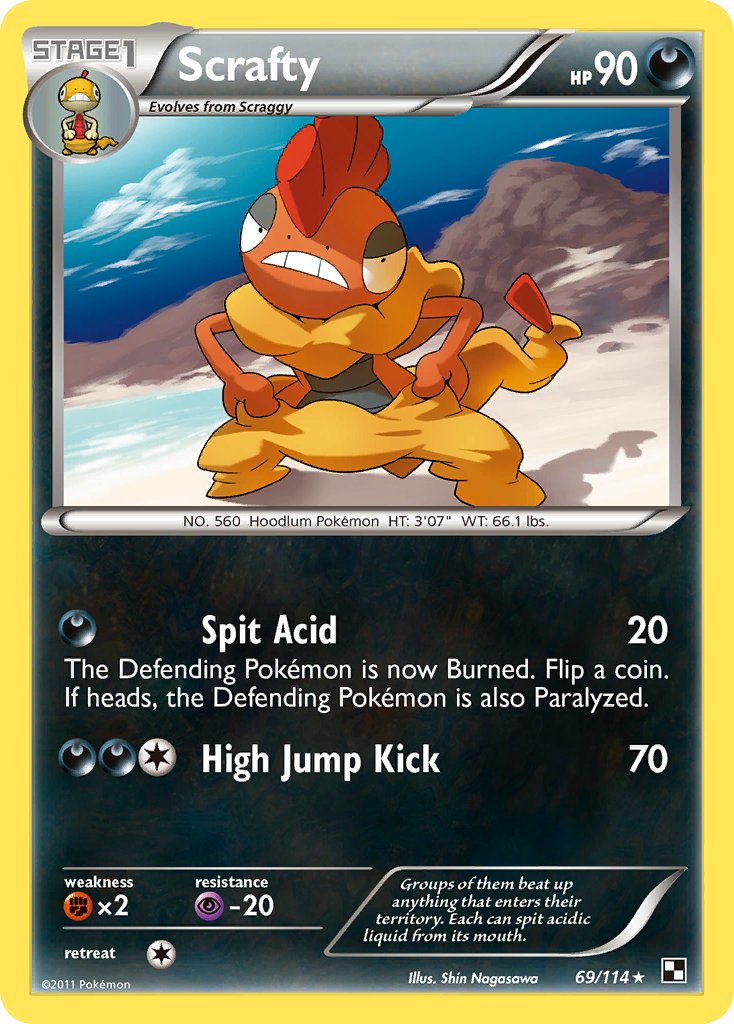 Scrafty - 69 - Black & White