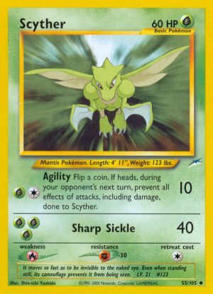 Scyther - Neo Destiny - Unlimited|Scyther - Neo Destiny - First Edition