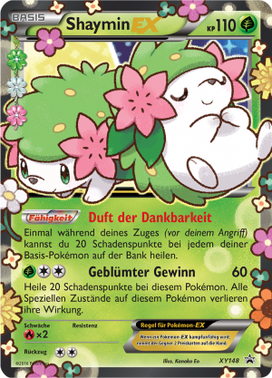 Shaymin-EX - XY148 - XY Promos
