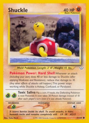 Shuckle - Neo Revelation - Unlimited|Shuckle - Neo Revelation - First Edition