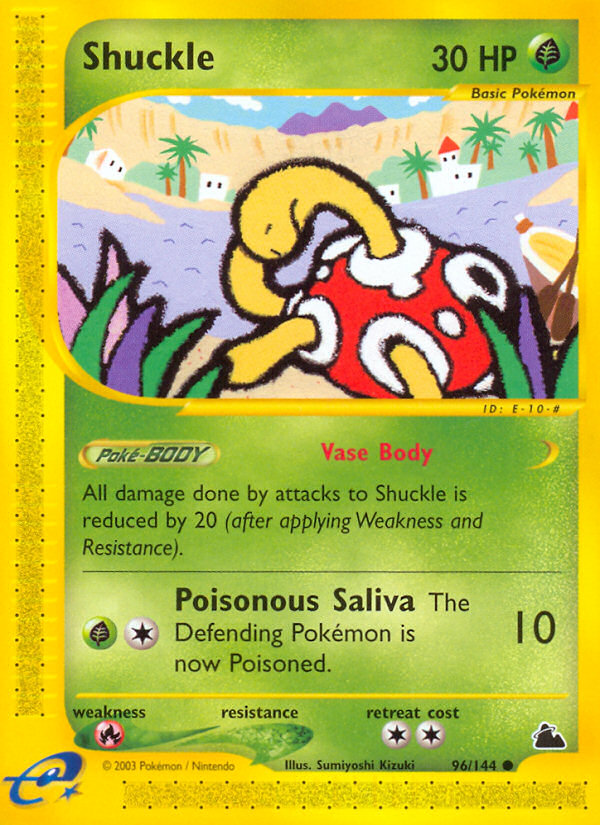 Shuckle - 96/144 - Skyridge|Shuckle - 96/144 - Reverse holo - Skyridge
