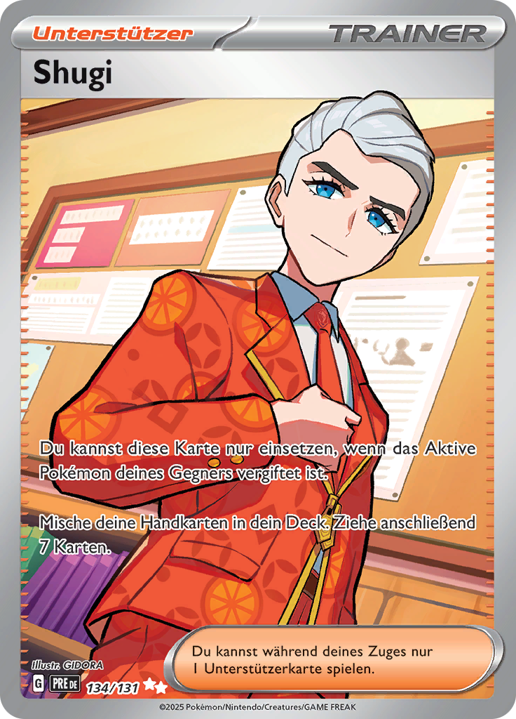 Shugi-134-Prismatische Entwicklungen