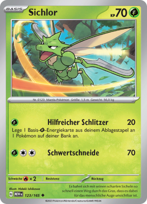 Sichlor-123-Pokemon 151