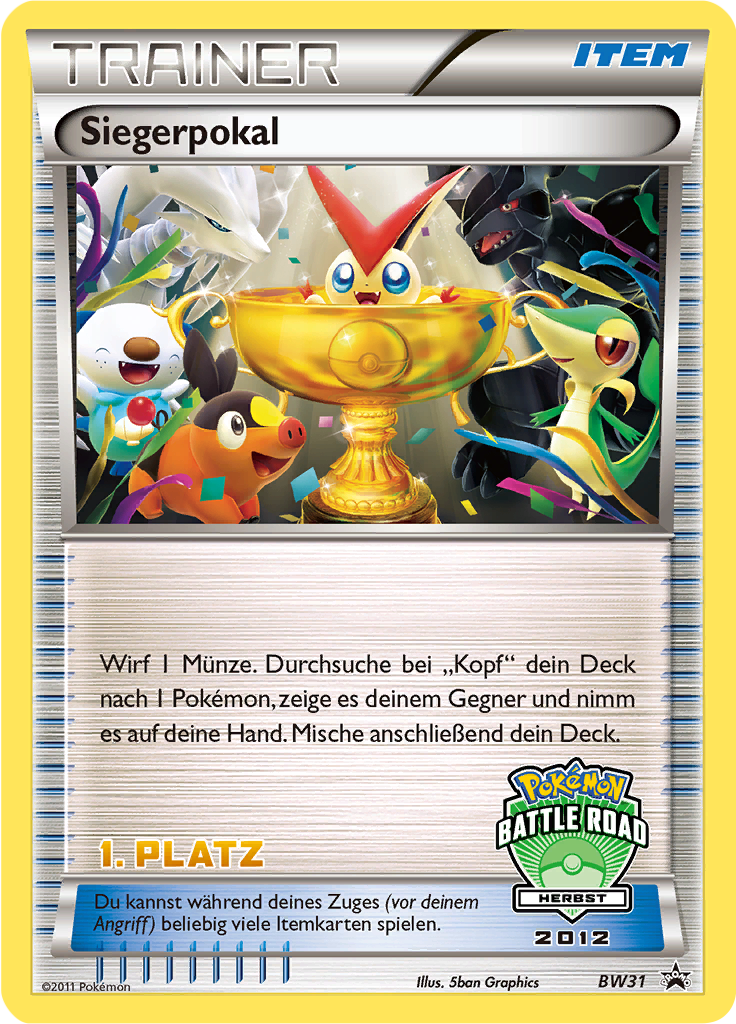 Siegerpokal - BW31 - Black & White Promos