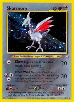 Skarmory - Neo Genesis - Unlimited|Skarmory - Neo Genesis - First Edition
