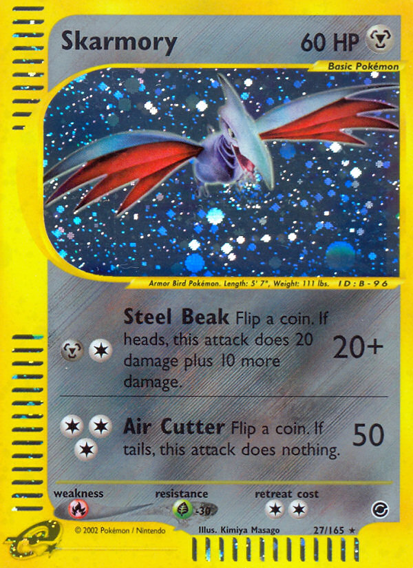Skarmory - Expedition Base set|Skarmory - Expedition Base set - Reverse Holo