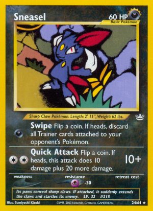 Sneasel - Neo Revelation - Unlimited|Sneasel - Neo Revelation - First Edition