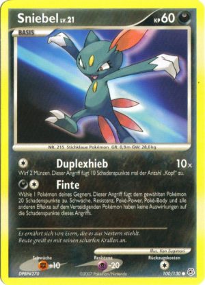 Sneasel - 100 - Diamant & Perl