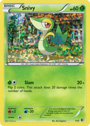 Snivy - 1 - McDonald's Collection 2011