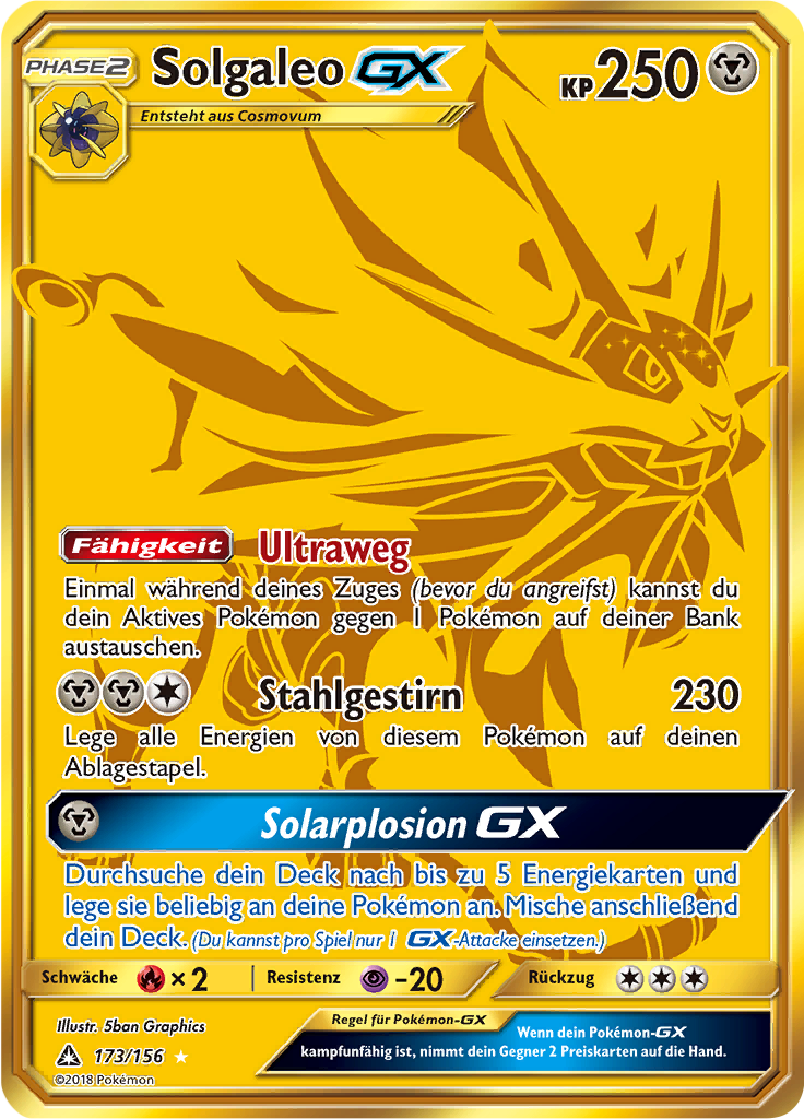 Solgaleo-GX - 173 - Ultra-Prisma