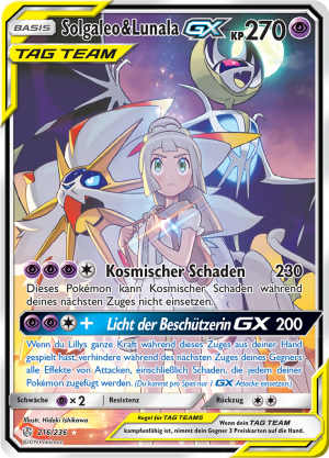 Solgaleo & Lunala-GX - 216 - Welten im Wandel