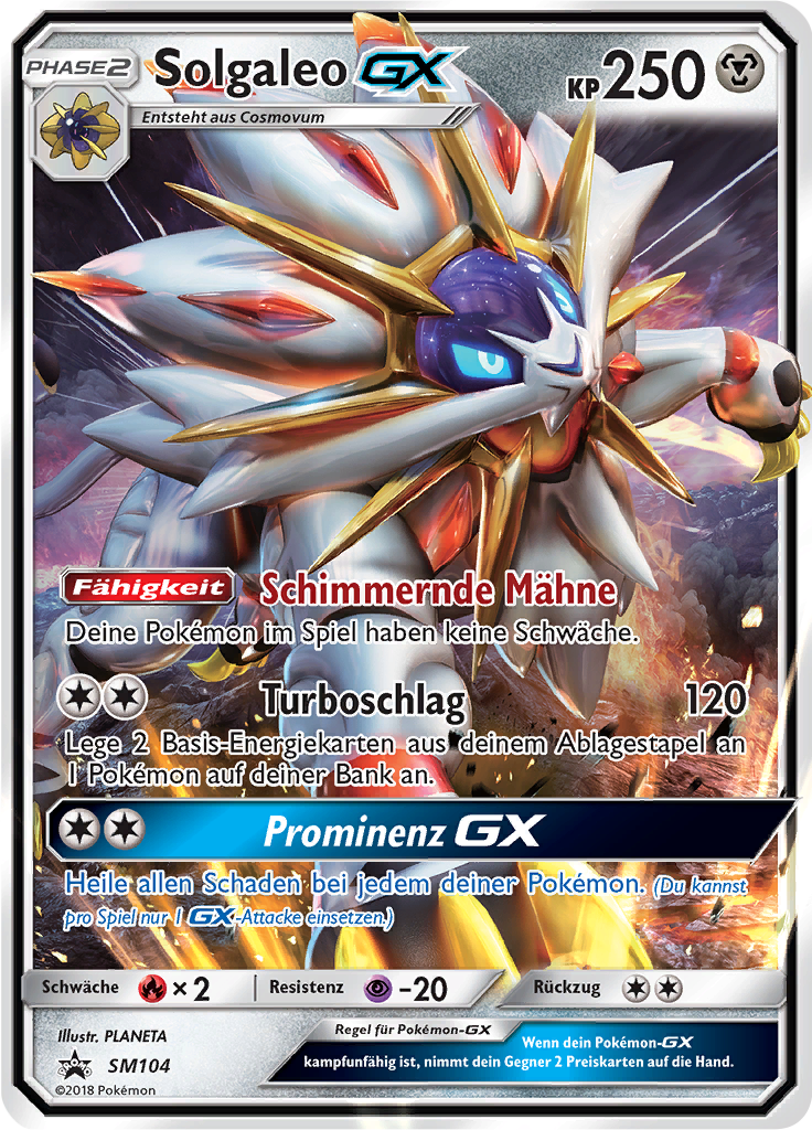 Solgaleo - SM104 - Sun & Moon Promos