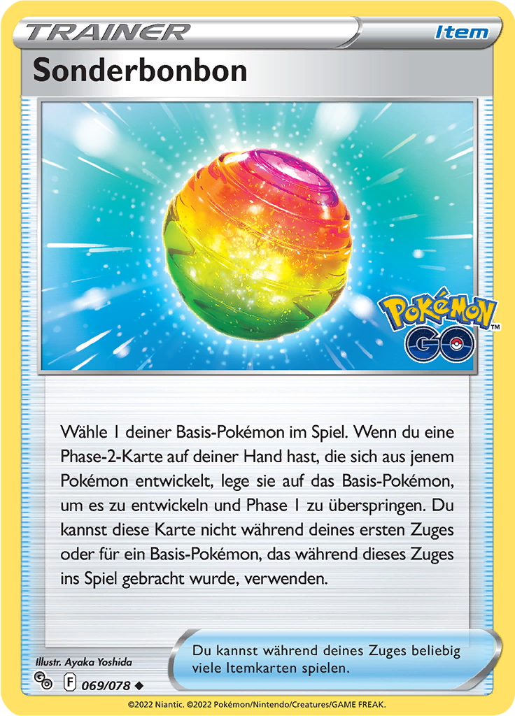 Sonderbonbon - 69 - Pokémon GO