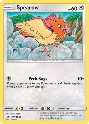 Spearow - 97 - Sun & Moon