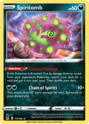 Spiritomb - 117 - Lost Origin