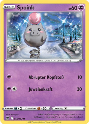 Spoink - 55 - Kampfstile