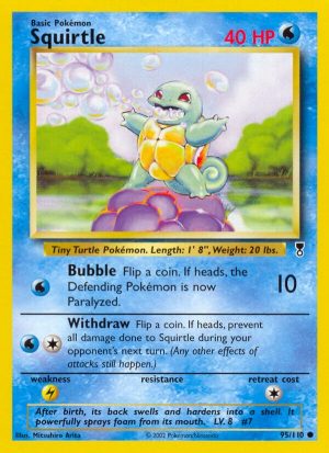 Squirtle - 95 - Legendary Collection|Squirtle - 95/110 - Revers Holo - Legendary Collection