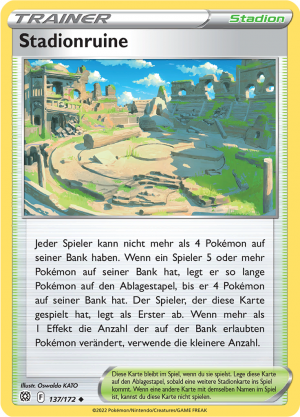 Stadionruine - 137 - Strahlende Sterne