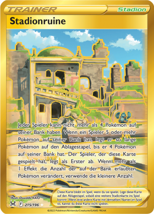 Stadionruine - 215 - Verlorener Ursprung