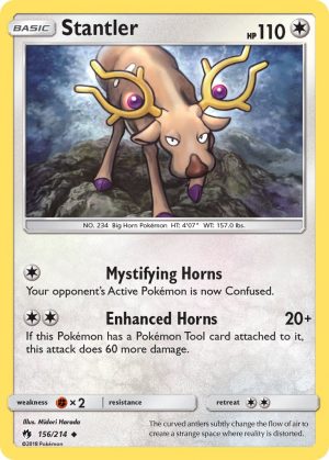 Stantler - 156 - Lost Thunder