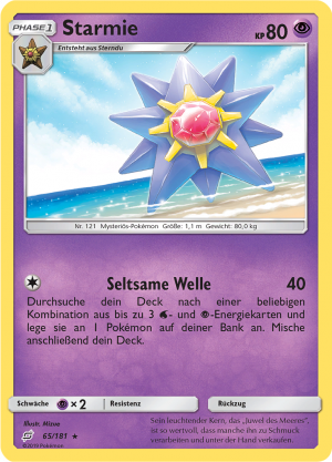 Starmie - 65 - Teams sind Trumpf