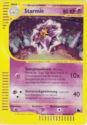 Starmie - H28 - Skyridge