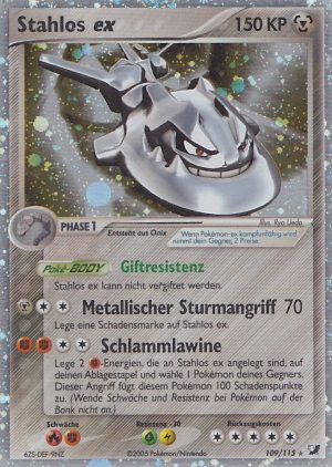 Steelix ex - 109 - Verborgene Machte