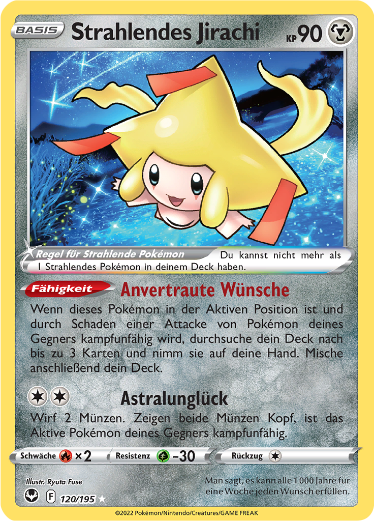 Strahlendes Jirachi - 120 - Silberne Sturmwinde