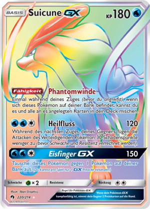 Suicune-GX - 220 - Echo des Donners