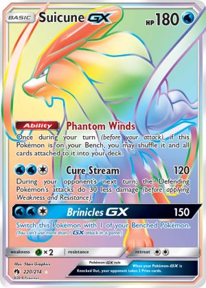 Suicune-GX - 220 - Lost Thunder