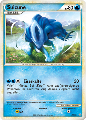 Suicune - HGSS21 - HeartGold & SoulSilver Promos