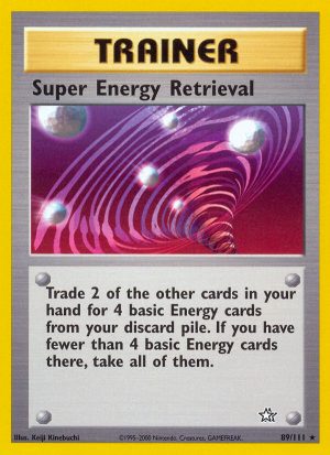 Super Energy Retrieval - Neo Genesis - Unlimited|Super Energy Retrieval - Neo Genesis - First Edition